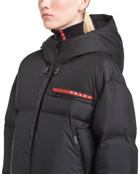 prada nylon puffer jacket|conscious prada puffer jacket.